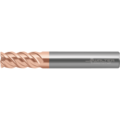 Walter Inch Corner Radius & Corner Chamfer End Mills Solid carbide shoulder/s MC388.6.35A4L038-WB10TG